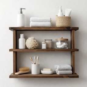 Ράφι Τοίχου Ξύλινο NELEDRA 40x14x50