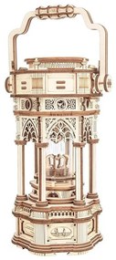 3D Puzzle ROKR Victorian Lantern Mechanical Music Box AMK61