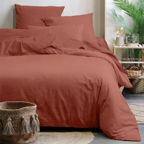 Παπλωματοθήκη King Size (240x260) S-F Horizon Τερακότα