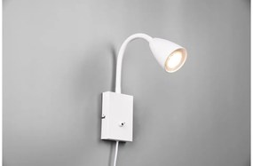Απλίκα Φωτιστικό Τοίχου 1xGU10 Εύκαμπτο FLEXconnect Wanda Trio Lighting-202670131-Λευκό 202670131