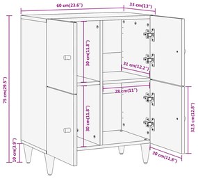 ΒΟΗΘΗΤΙΚΟ ΝΤΟΥΛΑΠΙ 60 X 33 X 75 ΕΚ. ΑΠΟ ΜΑΣΙΦ ΞΥΛΟ ΜΑΝΓΚΟ 358274