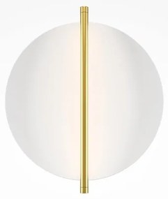 Απλίκα Φωτιστικό Τοίχου LED 14W Χρυσό-Λευκό Mira MOD279WL-L14G3K Maytoni MOD279WL-L14G3K Λευκό-Χρυσό