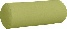 vidaXL Μαξιλάρια Στήριγμα 2 pcs Ανοιχτό Πράσινο Ø 25 x 70 cm ύφασμα