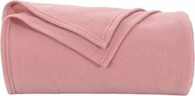 vidaXL Κουβέρτα Ροζ 240 x 220 cm Μαλλί