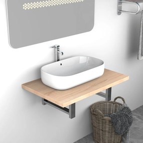 Έπιπλο Μπάνιου Χρώμα Δρυς 60 x 40 x 16,3 εκ.  - Καφέ