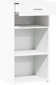 vidaXL Συρταριέρα Λευκή 45x42,5x93 εκ. από Επεξεργασμένο Ξύλο
