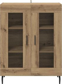 vidaXL Πλαϊνό γραφείο Artisan Oak 69,5 x 34 x 90 εκ.