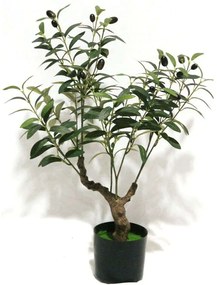 Τεχνητό Δέντρο Ελιά Dolce 2990-6 60cm Green Supergreens Πολυαιθυλένιο,Ύφασμα