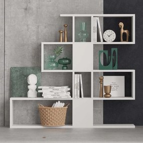 Βιβλιοθήκη Δαπέδου 10 Θέσεων (120x20x109) A-G Karlin 793ELG3602 White