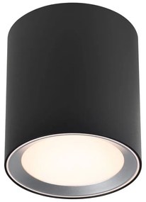 Φωτιστικό Μπάνιου Οροφής Landon 14 2110670103 2700K 600Lm 12,5x14cm Black Nordlux Metal