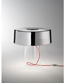 Επιτραπέζιο Φωτιστικό 1xG9 Dimmer Κρύσταλλο Γυαλί 48xΦ48cm Glam T3 Prandina -1474000212007-Γκρι 1474000212007
