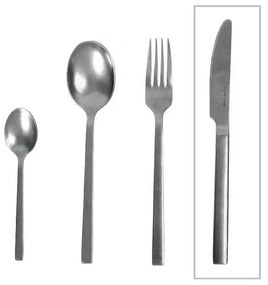 Μαχαίρι Φαγητού Divine Stone CUV201K12 23,5cm Silver Espiel Stainless Steel