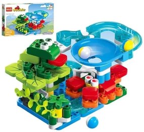 Σετ τσουλήθρα DIY με τουβλάκια - 16022B99