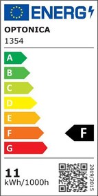 OPTONICA LED λάμπα A60 1354, 10.5W, 6000K, E27, 1055lm
