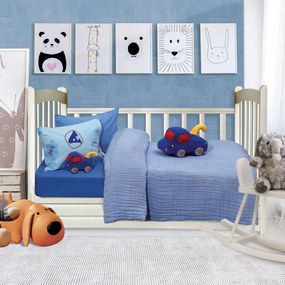 Κουβέρτα Βρεφική Μουσελίνα 6475 Relax Das Baby Cradle 110x150cm Μουσελίνα