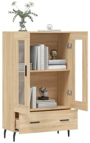 vidaXL Ντουλάπα Sonoma Δρυς 69,5 x 31 x 115 εκ. από Επεξεργασμένο Ξύλο