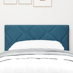 vidaXL LED Προσκέφαλο Σχεδιασμός Diamond Blocks Μπλε 80 cm Βελούδο
