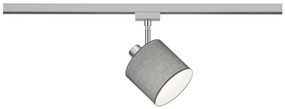 Σποτ Φωτιστικό Ράγας DUOline 1xE14 Γκρι Ύφασμα Tommy 78330111 Trio Lighting-78330111-Γκρι 78330111