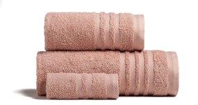 Πετσέτα Χεριών (30x50) Melinen Premio 600gsm Ροζ