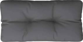 vidaXL Μαξιλάρι Παλέτας Ανθρακί 70 x 40 x 12 εκ. Υφασμάτινο