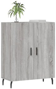 vidaXL Ντουλάπι Γκρι Sonoma 69,5 x 34 x 90 εκ. από Επεξεργασμένο Ξύλο