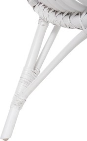 ΚΑΡΕΚΛΑ ΕΞΩΤ.ΧΩΡΟΥ CELLION HM9812.03 ΡΑΒΔΟΙ RATTAN ΣΕ ΛΕΥΚΟ ΧΡΩΜΑ 76x72x83Υεκ.
