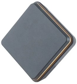 Απλίκα Φωτιστικό Τοίχου CORI LG5031 σκούρο γκρι ACA-LG5031-Ανθρακί LG5031