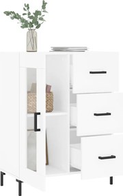 vidaXL Ντουλάπι Λευκό 69,5 x 34 x 90 εκ. από Επεξεργασμένο Ξύλο