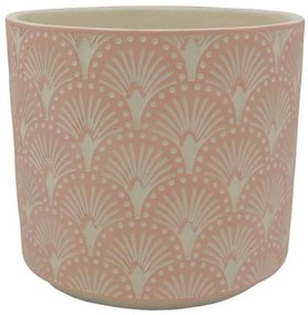 Κασπώ 06-00-22250 17x16cm Pink-White Marhome Κεραμικό