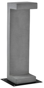 Στήλος Κήπου IP65 Led 9w 3000K 420lm L160xH500mm Grey Concrete Gary Viokef 4290600