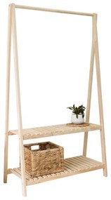 Linett entrance furniture natural 86x38x148cm 86x38x148 εκ.