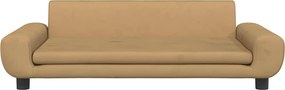 vidaXL Κρεβάτι Σκύλου Καφέ 100 x 54 x 33 εκ. Βελούδινο