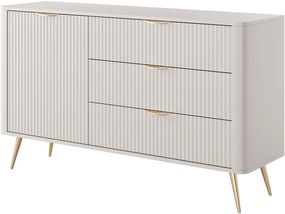 Lh-homefurniture Μπουφές με συρτάρια Lante μπεζ 138x81x38cm L_LNT_21s_bz