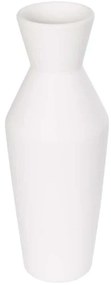 Βάζο Malvina 21285 10x10x24cm White GloboStar Κεραμικό