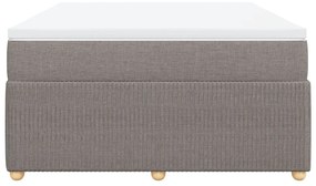 ΚΡΕΒΑΤΙ BOXSPRING ΜΕ ΣΤΡΩΜΑ TAUPE 140X200 ΕΚ. ΥΦΑΣΜΑΤΙΝΟ 3285578