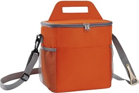 Ισοθερμική Τσάντα Φαγητού 9lt Amber 3007-5 Πορτοκαλί