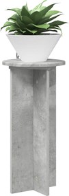 vidaXL Βάση φυτών 2 τεμ. Γκρι Σκυροδέματος 29,5 x 29,5 x 60 εκ.