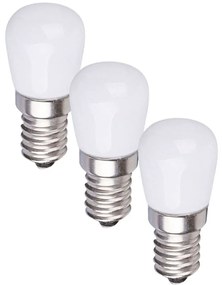 Λαμπτήρας Led (Σετ 3Τμχ) ST26WWP E14 1W 3000K 60lm White Aca