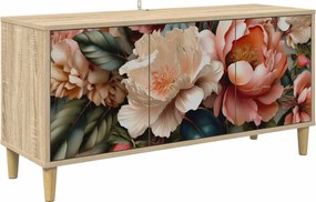 vidaXL Ντουλάπι TV BORNE 102 x 33 x 50 εκ. Sonoma Επεξεργασμένο Ξύλο