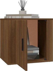 vidaXL Κομοδίνο Καφέ Δρυς 50 x 39 x 47 εκ.