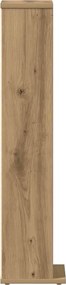 vidaXL Ντουλάπι CD Artisan Oak 21x20x88 cm Κατασκευασμένο ξύλο