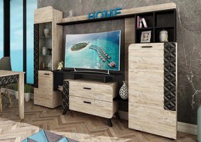 Σύνθετο Σαλονιού Nice, 222x43x185, Genomax  12814-33350