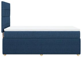 ΚΡΕΒΑΤΙ BOXSPRING ΜΕ ΣΤΡΩΜΑ ΜΠΛΕ 90X200 ΕΚ.ΥΦΑΣΜΑΤΙΝΟ 3294245