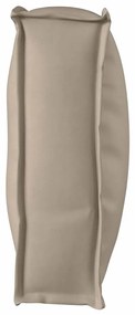 vidaXL Μαξιλάρι παλέτας για πλάτη Taupe 120 x 40 x 12 cm Ύφασμα Oxford
