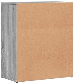 vidaXL Βοηθητικά Ντουλάπια 2 τεμ. Γκρι Sonoma 60x31x70 εκ. Επεξ. Ξύλο