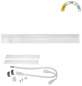 Γραμμικό Φωτιστικό Πάγκου LED 5W Λευκό 3CCT 30cm Κιτ Τοποθέτησης 3-90562 Lumen-3-90562-Λευκό 3-90562
