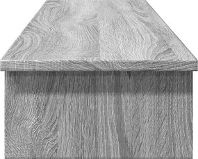 vidaXL Βάση Οθόνης Γκρι Sonoma 100x27x15 εκ. Επεξεργ. Ξύλο