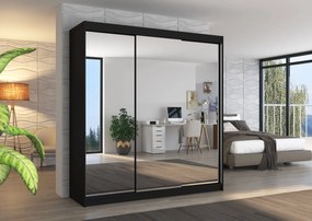 Ντουλάπα Poros 200 συρόμενη-Mauro