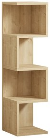 Ραφιέρα επιδαπέδια Pratel pakoworld σε oak απόχρωση 25x27x95εκ (1 τεμάχια)