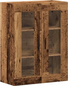 vidaXL Επίτοιχο ντουλάπι Παλιό ξύλο 69,5x34x90 cm